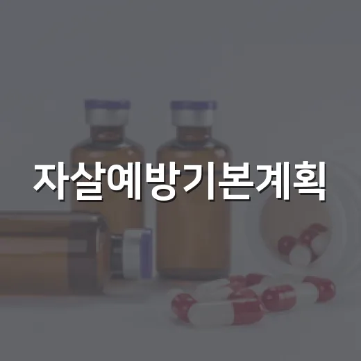 자살예방기본계획, 2030년 목표는