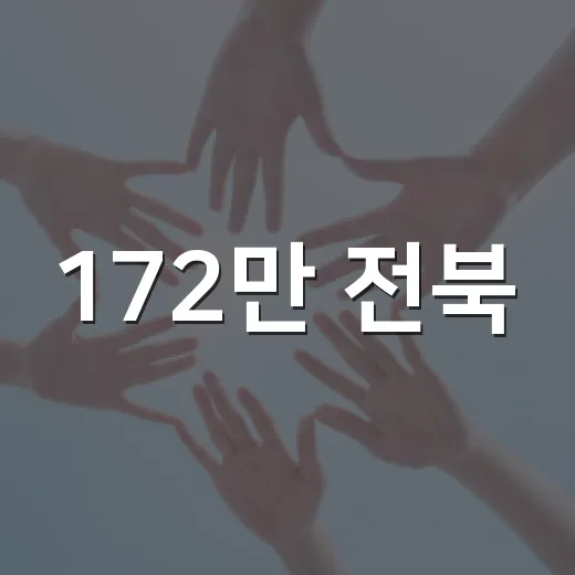 172만 전북, 도약의 빛