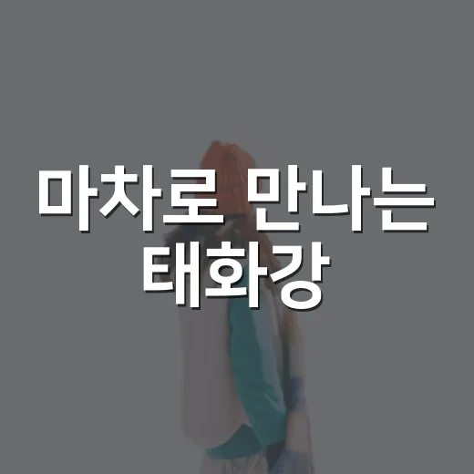 마차로 만나는 태화강